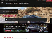 Tablet Screenshot of jaguarsantabarbara.com